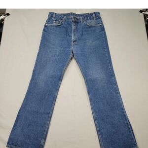 Vintage Levis 517 Orange Tab Mens Bootcut Jeans 0396 Size 38x32 Relaxed Fit